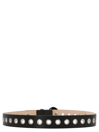 Alexander Mcqueen 3d Skull Belts Black