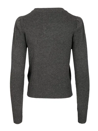 Isabel Marant Étoile Isabel Marant Etoile Charcoal Cotton Blend Abelle Sweater In Gray