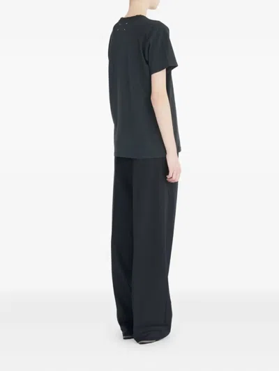 Maison Margiela Bingo-print Cotton T-shirt Clothing In Black