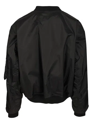 Balenciaga Men Bomber Jacket With Logo