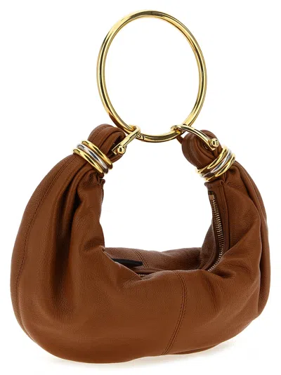 Chloé Bracelet Hobo Hand Bags Brown