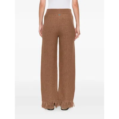 Alanui Fringed Knitted Trousers