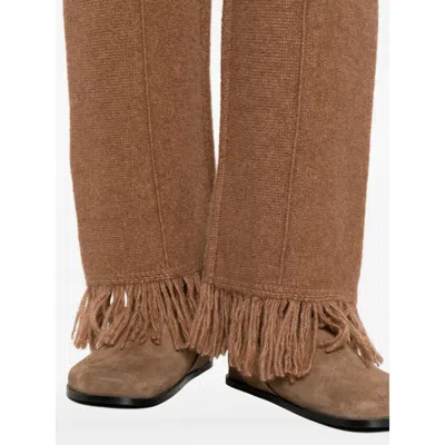 Alanui Fringed Knitted Trousers