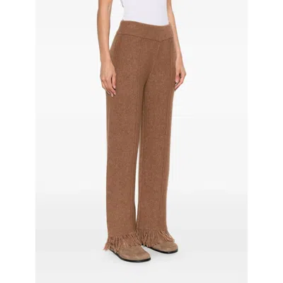 Alanui Fringed Knitted Trousers