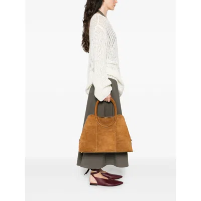 Staud Naomi Suede Satchel