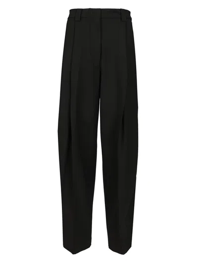 The Latest C-axel Straight Poli/lana Trousers Black