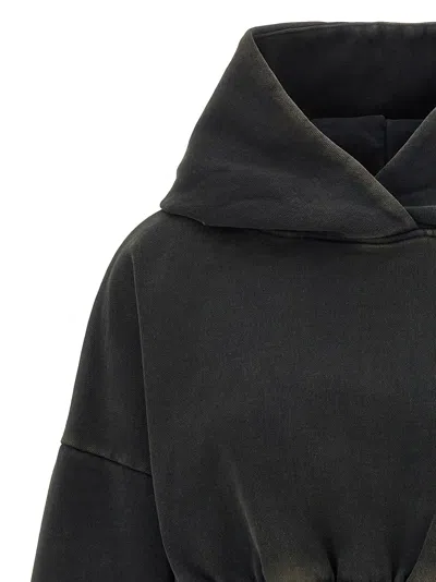 Entire Studios Cropped Heavy Hood Sweatshirt