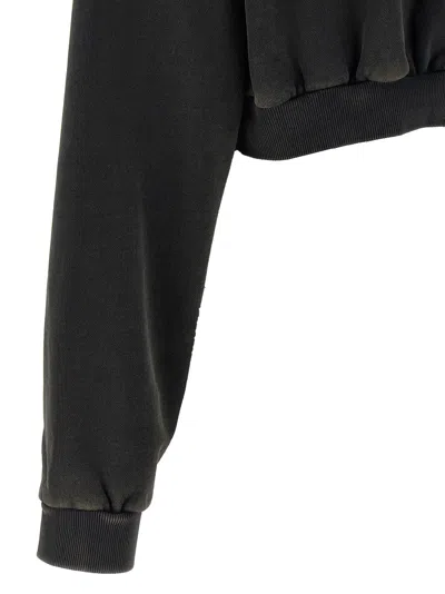 Entire Studios Cropped Heavy Hood Sweatshirt