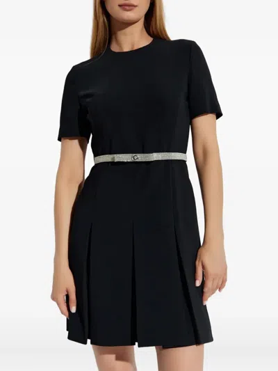 Versace Crystal-embellished Belt Cocktail Dress