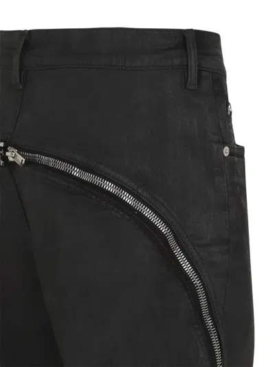 Rick Owens Drkshdw Jeans With Belt Loops In Black