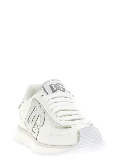 Dolce & Gabbana Dg Cushion Sneakers In Gray
