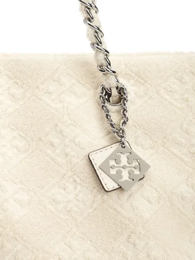 Tory Burch Ella Terry Cotton Tote Bag In Neutral