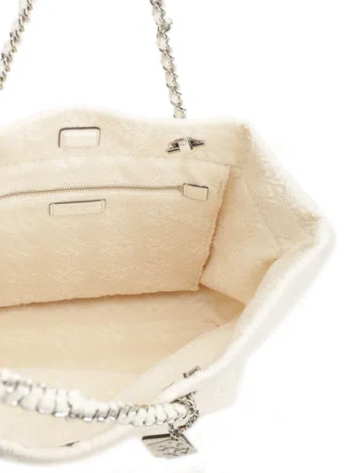 Tory Burch Ella Terry Cotton Tote Bag In Neutral