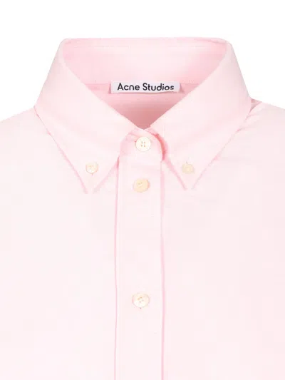 Acne Studios Fn-wn-blou001142 Shirts Rose In Pink
