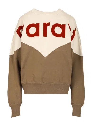 Isabel Marant Étoile Houston-gz Sweatshirts Green In Multi