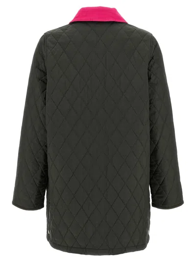 Barbour X Anthropologie Icons Liddesdale Quilted Jacket In Blue
