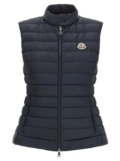 Moncler Igens Down Vest In Blue