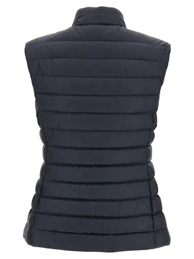 Moncler Igens Down Vest In Blue