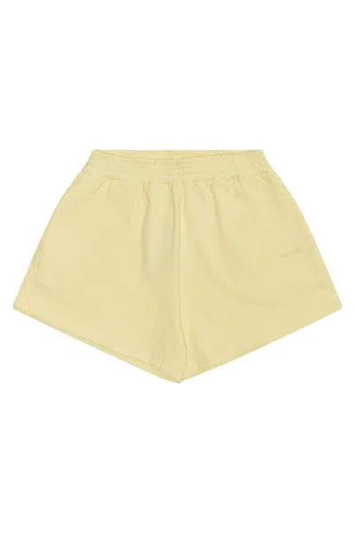 French Connection Fcuk Jogger Short Shorts  Shorts In Yellow