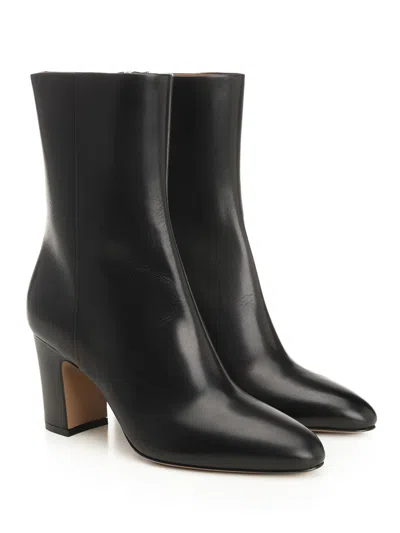 Paris Texas Lavinia Ankle Boot 75 Calf Leather Boots Black