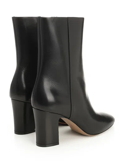 Paris Texas Lavinia Ankle Boot 75 Calf Leather Boots Black