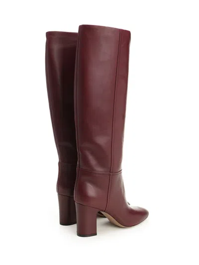 Paris Texas Lavinia Boot 75 Calf Leather Boots Bordeaux