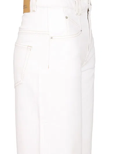 Isabel Marant Jeans In White