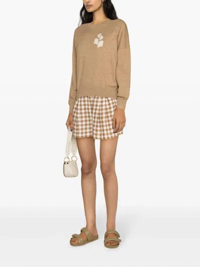 Isabel Marant Étoile Isabel Marant Etoile Marisans Sweater With Logo Intarsia