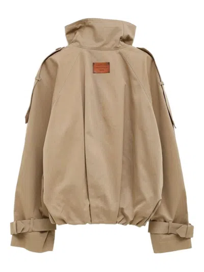 Acne Studios Women Lungo Trench In Multi