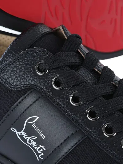 Christian Louboutin Sneakers Blacks And Greys In Multi