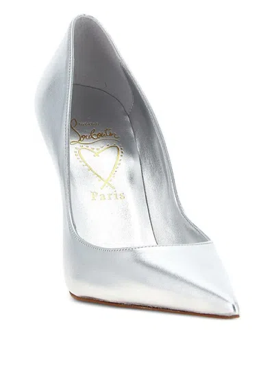 Christian Louboutin With Heel Silver In Silver