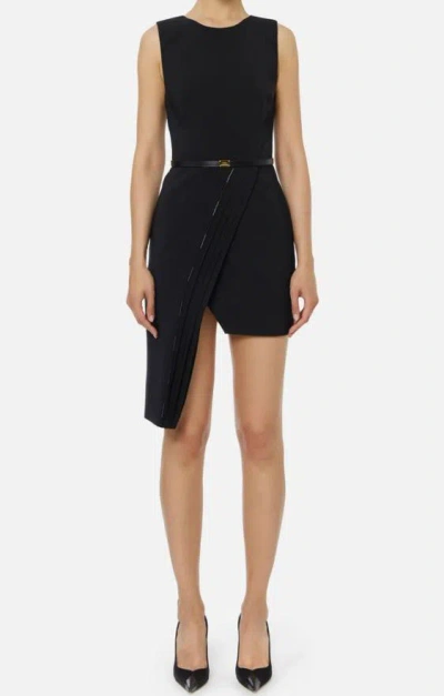 Elisabetta Franchi Suit With Tuxedo Details In Black