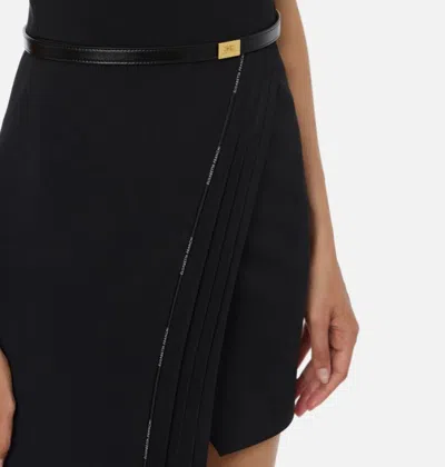 Elisabetta Franchi Suit With Tuxedo Details In Black