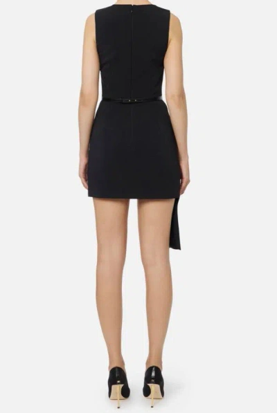 Elisabetta Franchi Suit With Tuxedo Details In Black