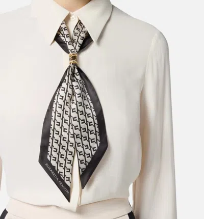 Elisabetta Franchi Shirt In White