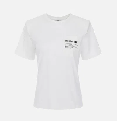 Elisabetta Franchi T-shirts And Polos In White