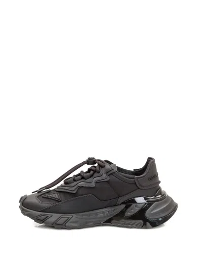 Dolce & Gabbana Day Faster Low-top Sneakers In Black