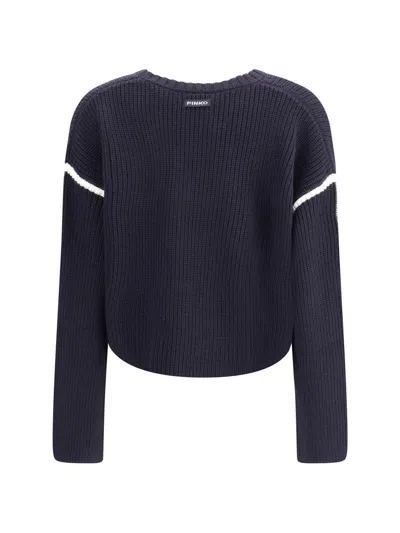 Pinko Alicudi Sweater In Blue