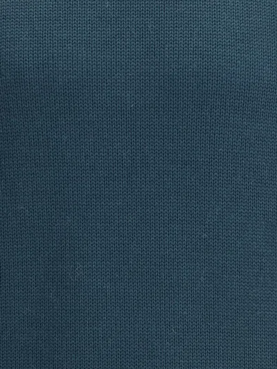 Roberto Collina High-neck Knitted Sweater In Blue