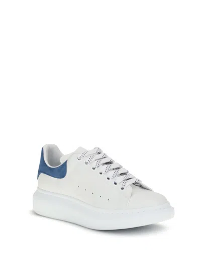 Alexander Mcqueen Leather Sneakers In White