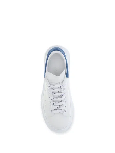 Alexander Mcqueen Leather Sneakers In White