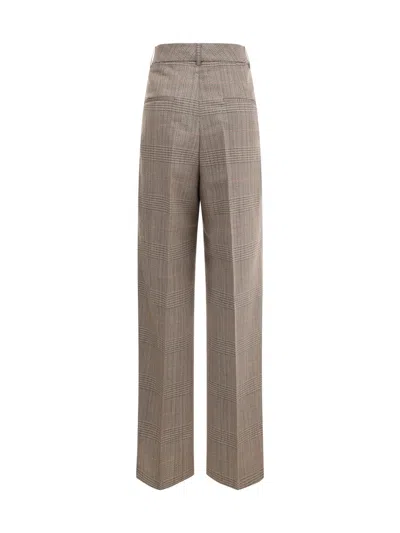 Rohe Trousers In Prince Of Wales Check In Neutral