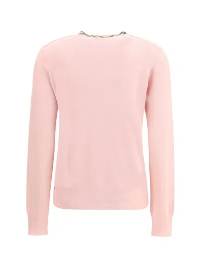 Burberry Women Knit Cardigan In Pink