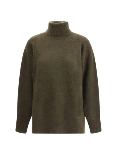 P.a.r.o.s.h Turtleneck Sweater In Green