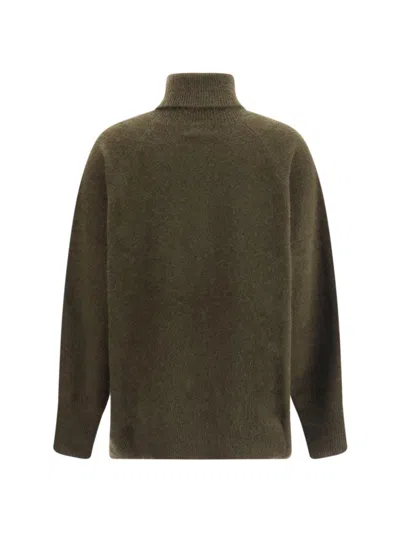 P.a.r.o.s.h Turtleneck Sweater In Green