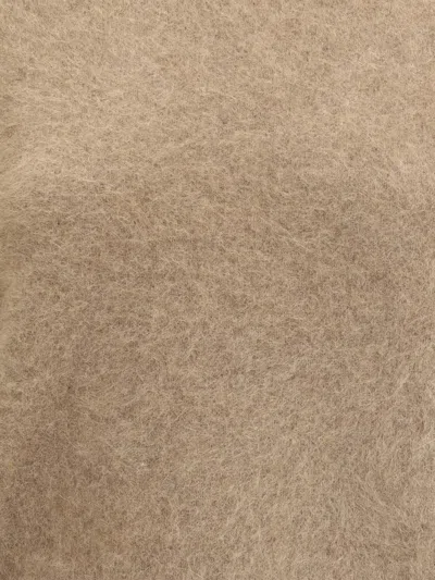 P.a.r.o.s.h Fine-knit Cashmere Sweatshirt In Sand