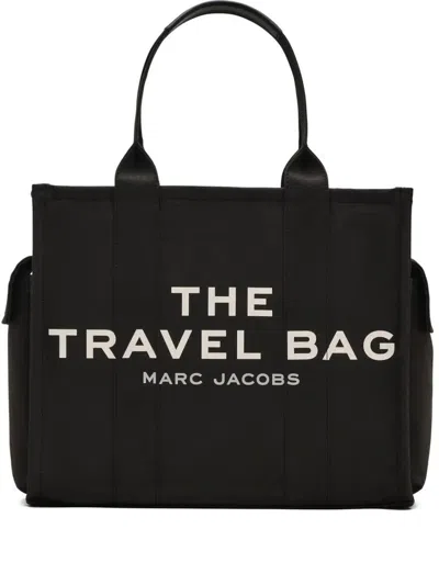 Marc Jacobs The Canvas Travel Tote Bags In Black