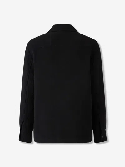 Canada Goose Balas Button-fastening Patch-pocket Overshirt In Black