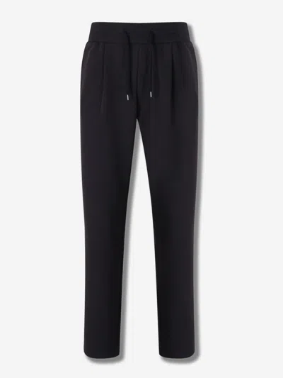 Herno Pleat-detailed Trousers In Blue