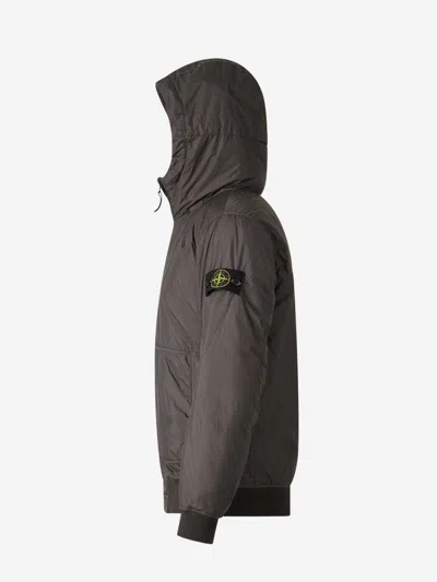 Stone Island Technical Padded Jacket In Green